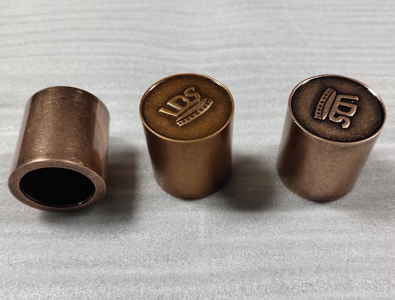 Antique brass plated for perfume caps