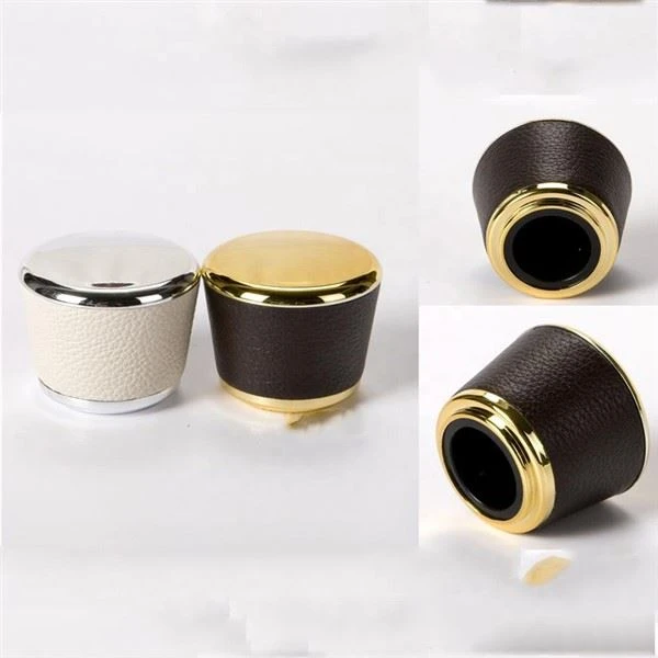 Luxury Perfume Cappuccio in pelle di plastica