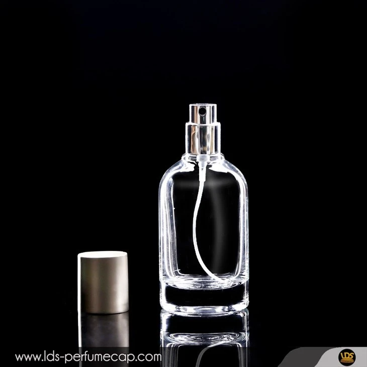 Bottiglia di vetro cilindrica classica da 50 ml